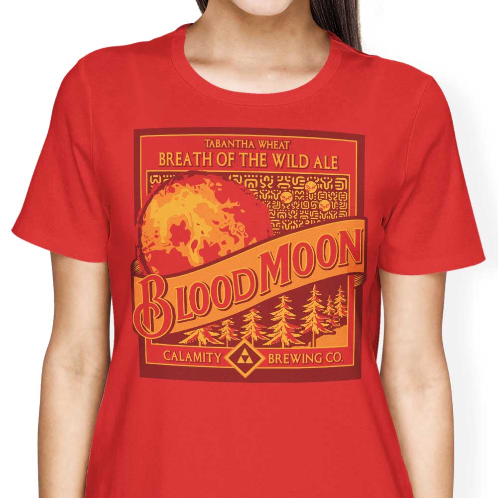 Rachael Thomas's Blood Moon Women's Fashionable T-Shirts