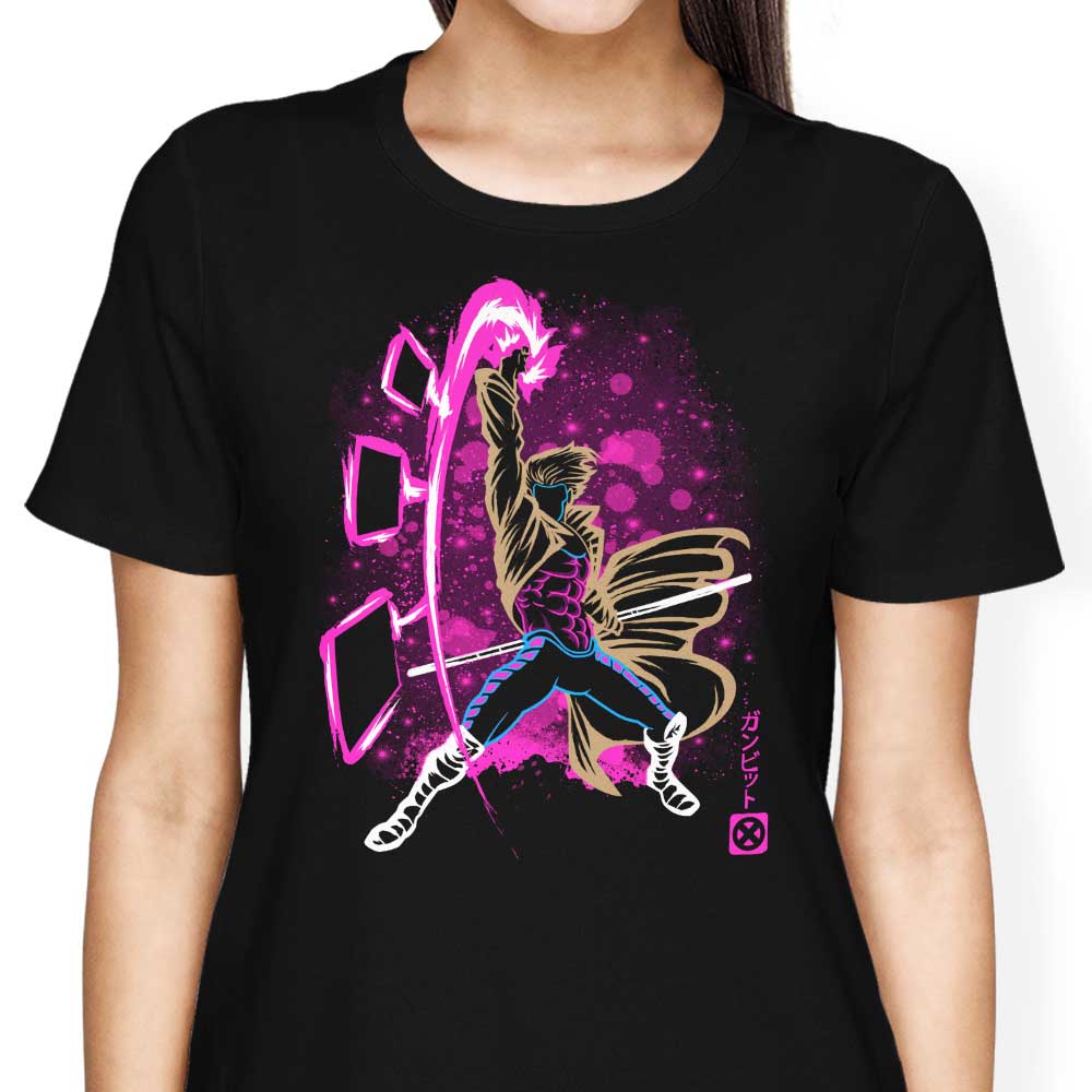 Soulkr's Kinetic Card - Stylish Women's Apparel Including T-Shirts and Premium T-Shirts