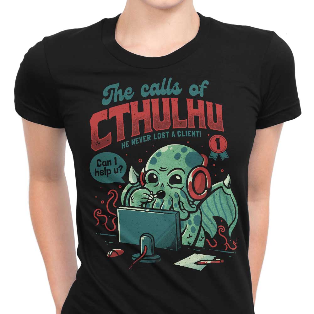Eerie Cthulhu Calls - Stylish Women's T-Shirts Collection