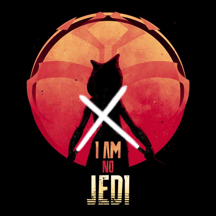 Exclusive Women's 'I am No Jedi' Apparel from Teesgeex