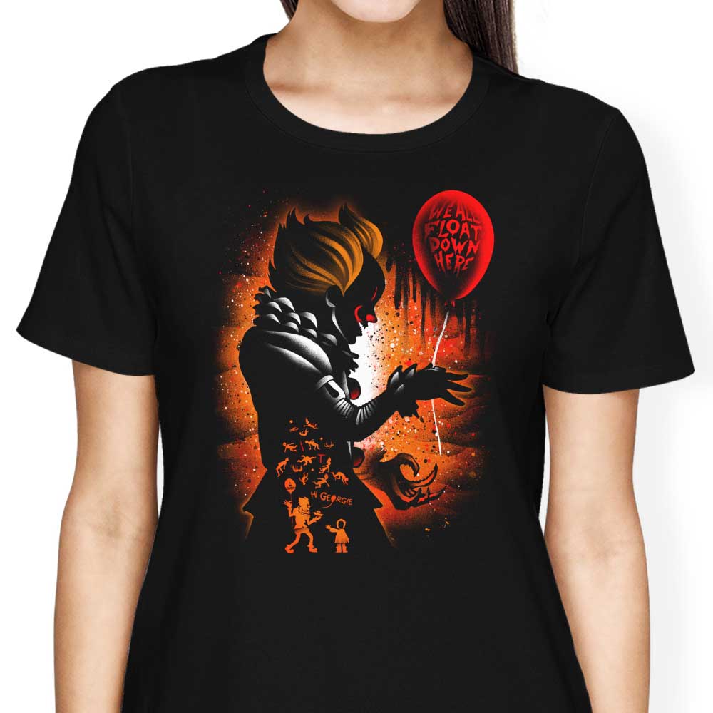Stylish Women's Dancing Clown Apparel by Alemaglia