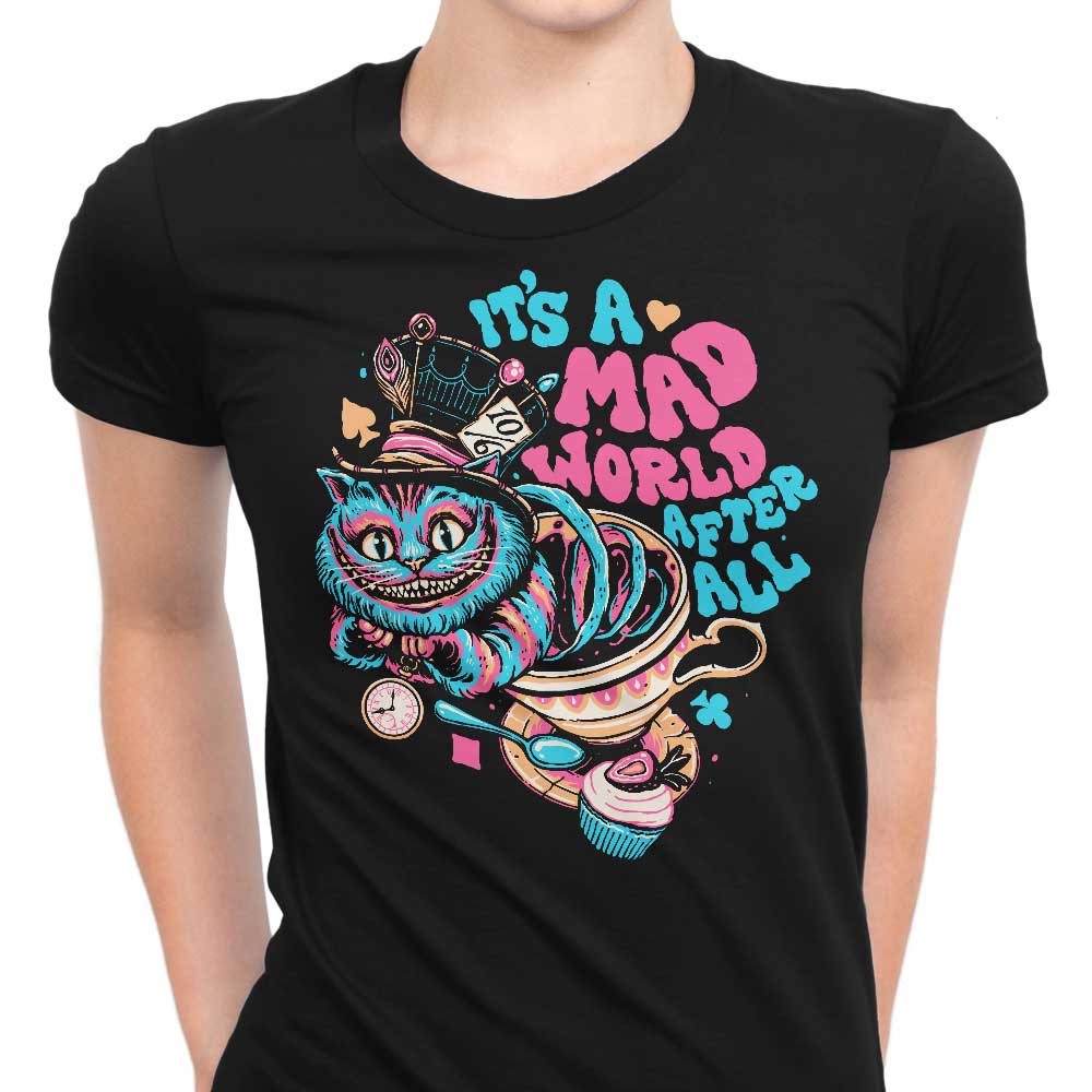 Mad World Cat Brand Women's Fashion Apparel - T-Shirts and Premium T-Shirts
