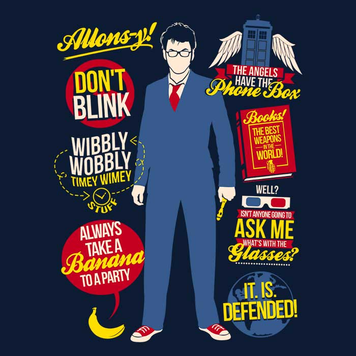 Quotes from the Tenth Doctor - Stylish Women's Clothing Collection