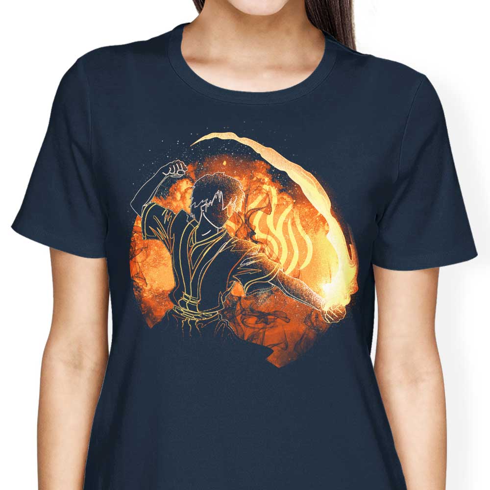 Fiery Spirit - Stylish Women's Apparel by Donnie Illustrations