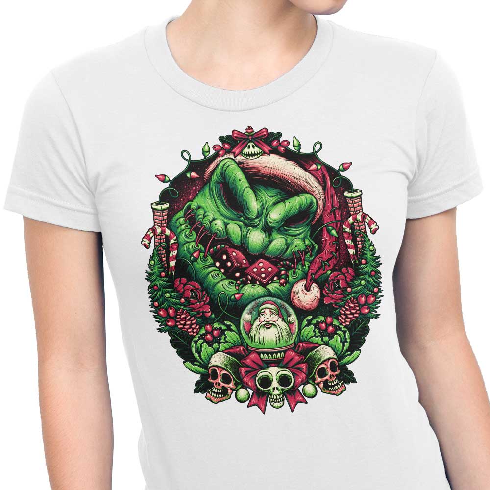 Glitchygorilla's Christmas Boogeyman Women's Clothing Collection - T-Shirts and Premium T-Shirts