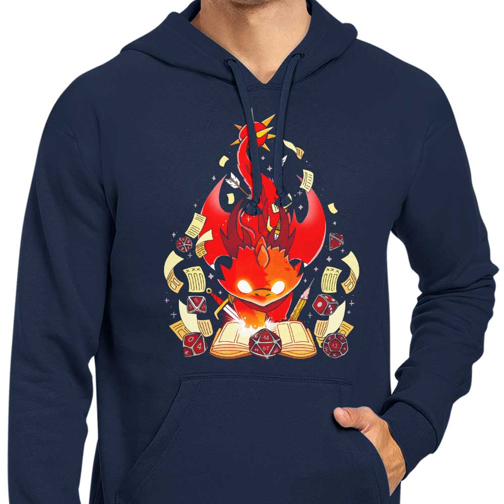 Dragon Dice Themed Zip Up and Pullover Hoodie Set