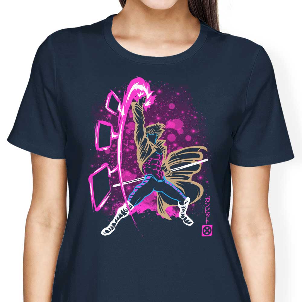 Soulkr's Kinetic Card - Stylish Women's Apparel Including T-Shirts and Premium T-Shirts