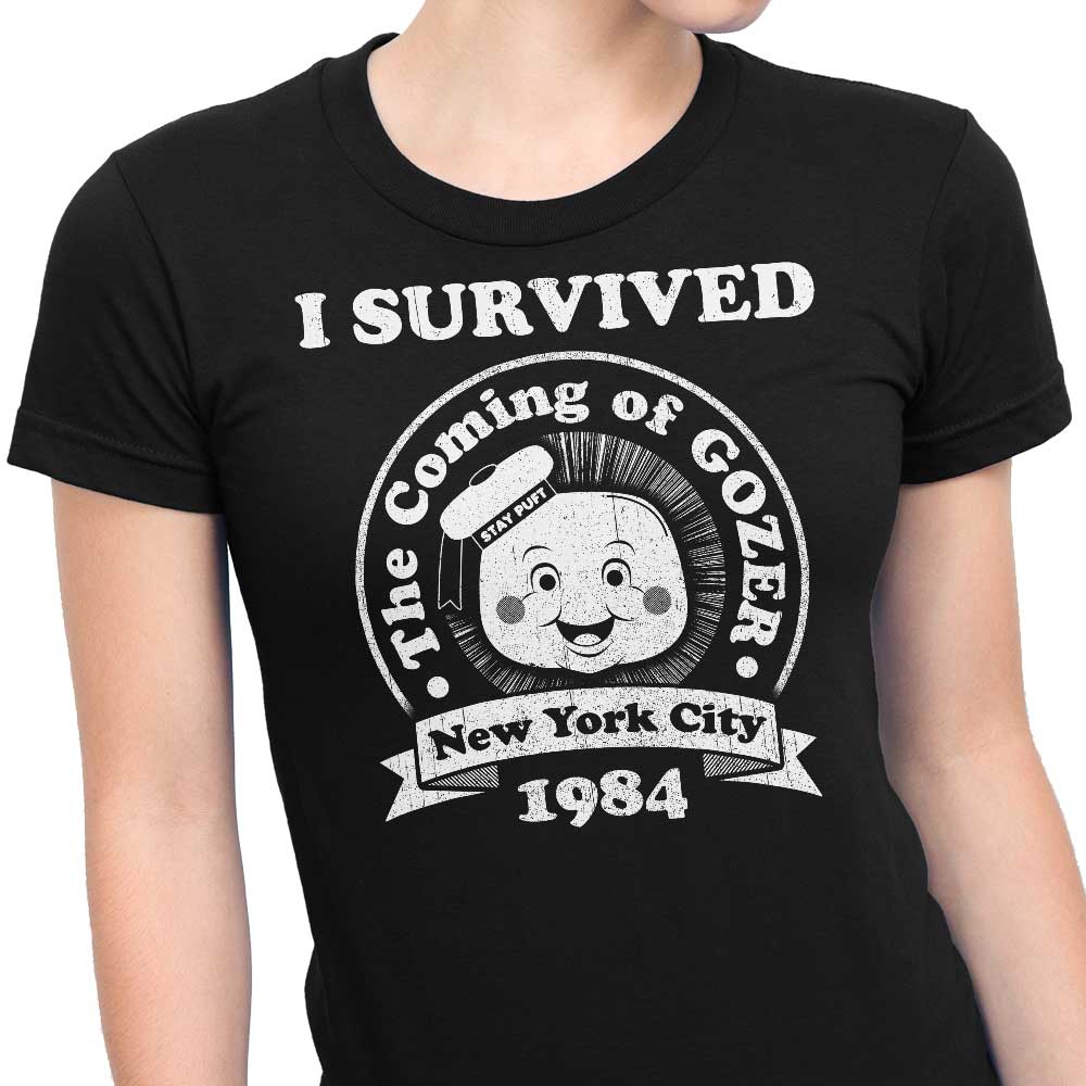 Women's Stylish 'I Survived Gozer' Apparel