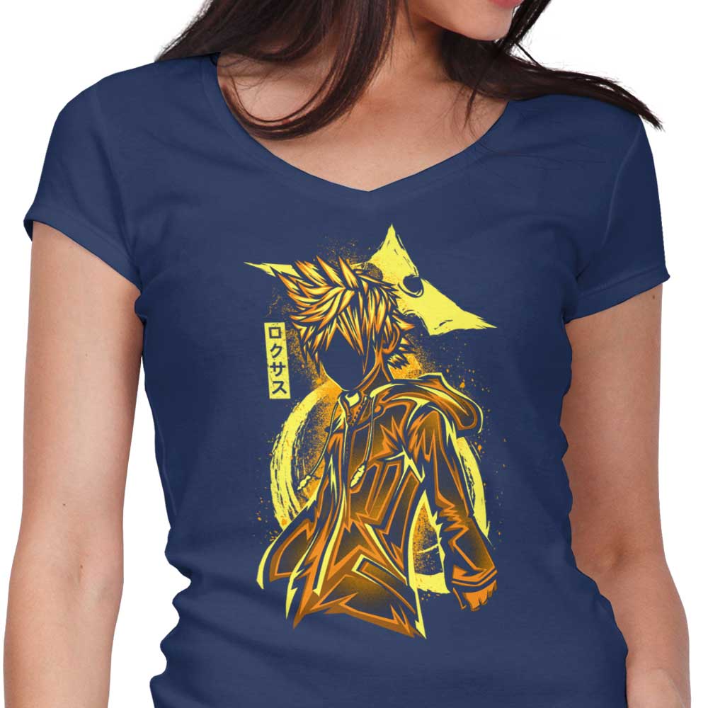 Women's Fashionable V-Neck Blouse - XIII Silhouette