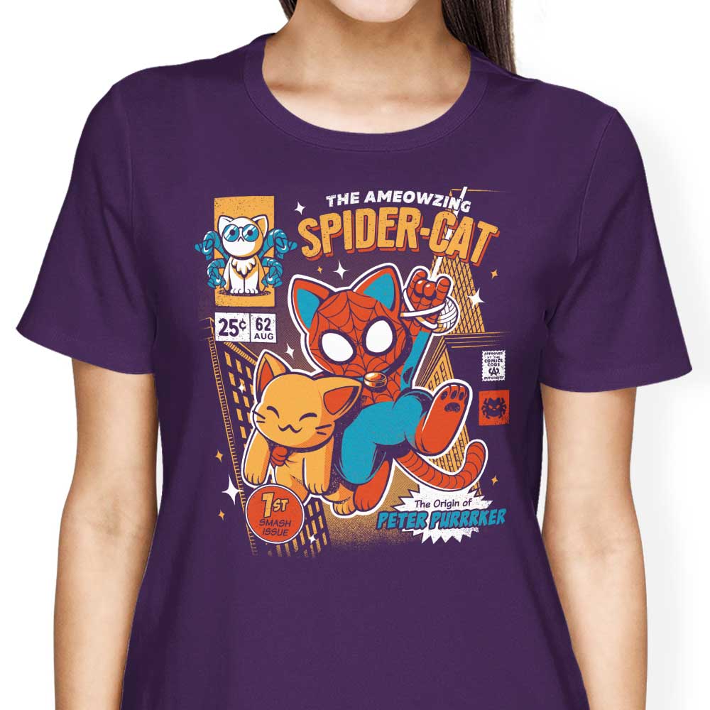 Fashionable Spider Cat Women's Clothing by Ilustrata