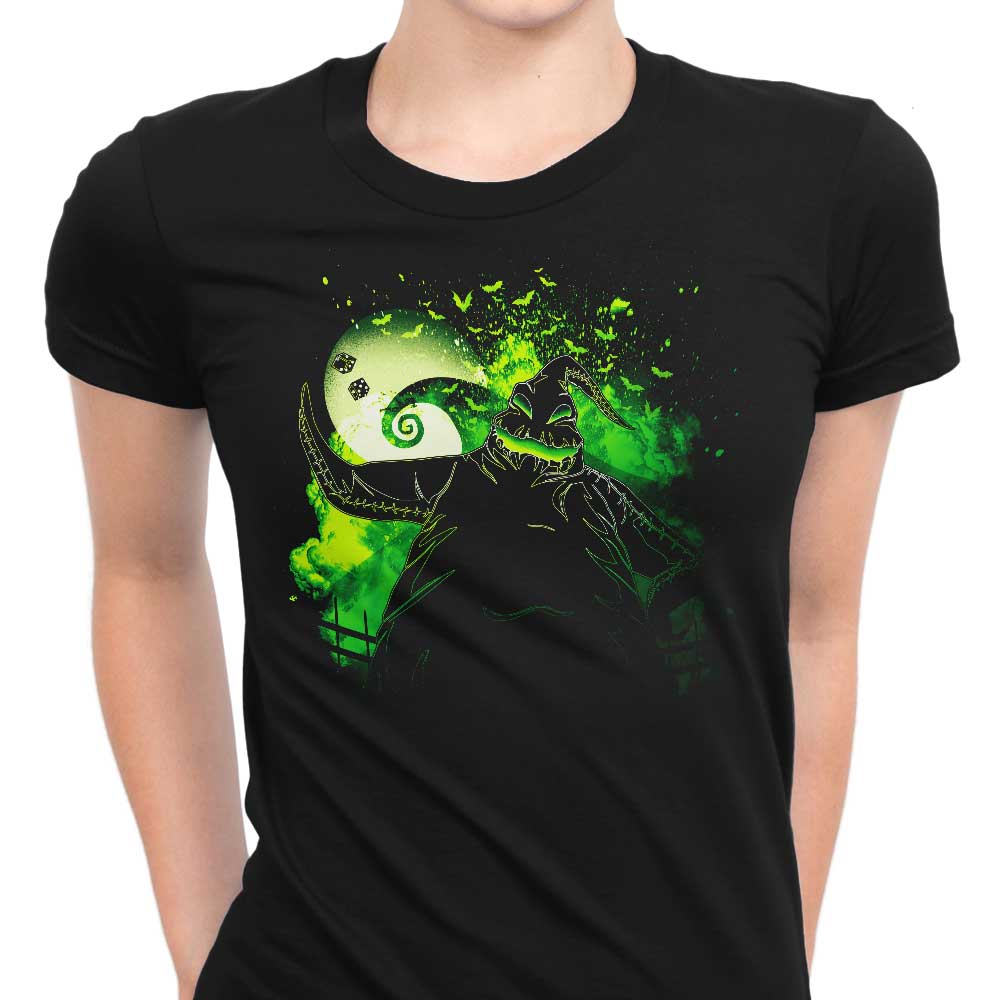 Women's Fashion Apparel: The Spirit of the Boogey Man Design