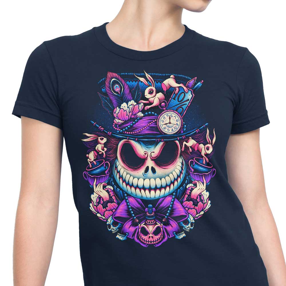The Mad Skellington Women's Fashion Apparel - T-Shirts and Premium T-Shirts