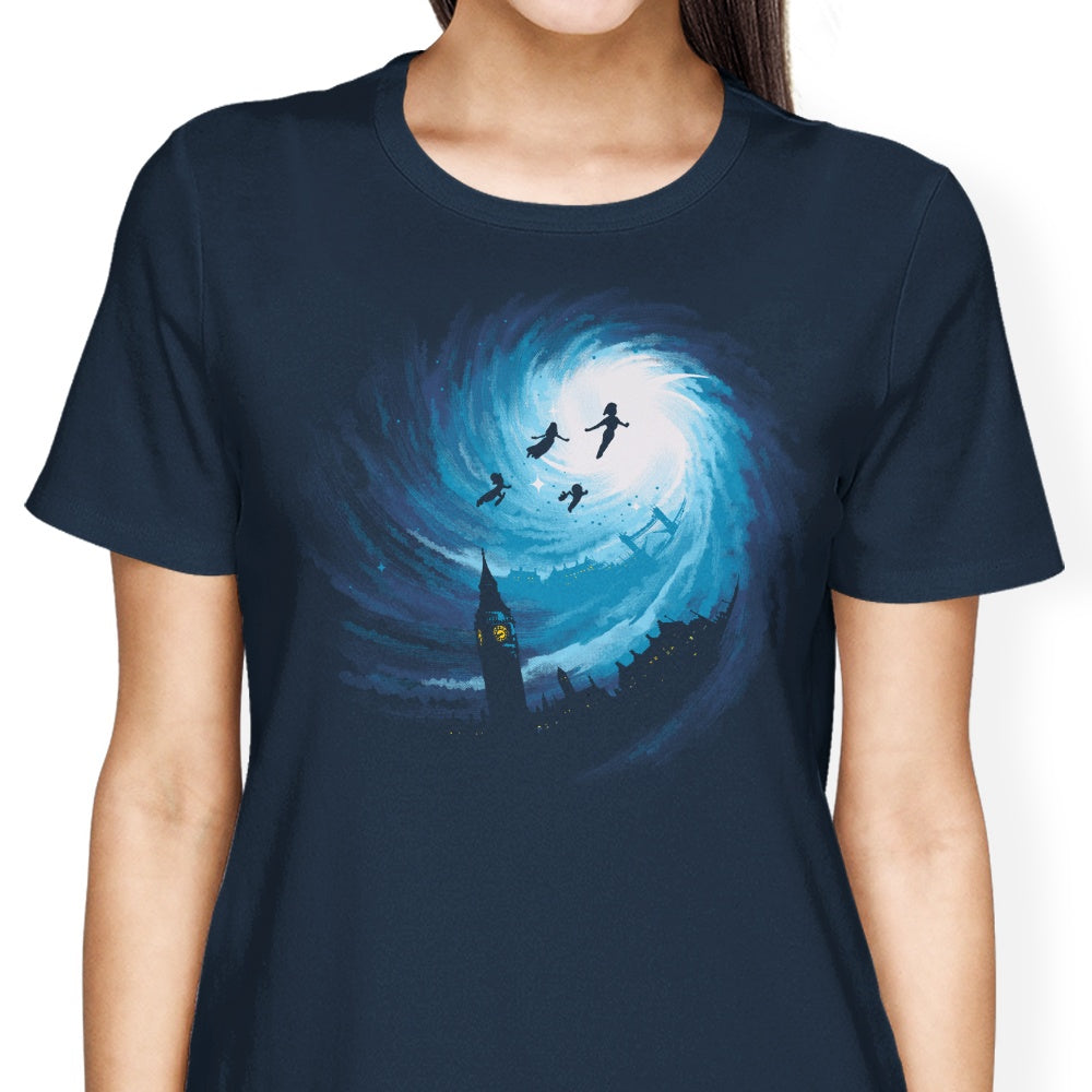 Alyn Spiller's 'Straight on 'til Morning' Women's Fashionable T-Shirts