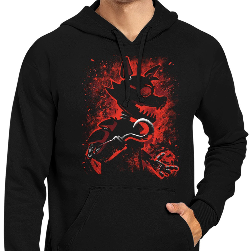 Alemaglia's Cool Animatronic Fox Design Hoodie