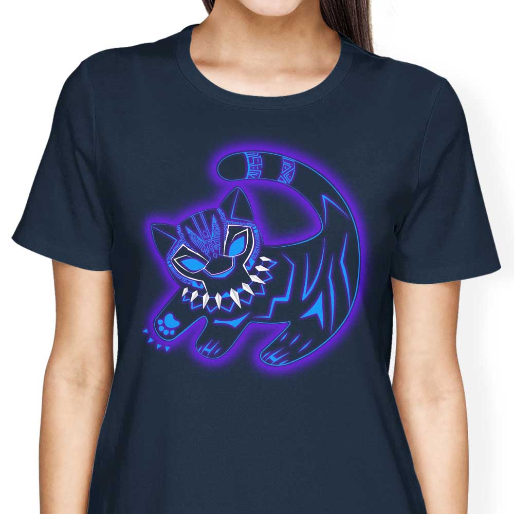 The Radiant Panther King Women's Fashion Apparel - T-Shirts and Premium T-Shirts