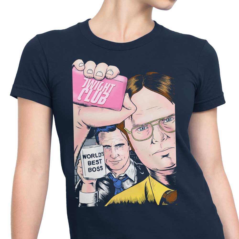 MarianoSan's Dwight Club - Stylish Women's T-Shirts in Various Sizes