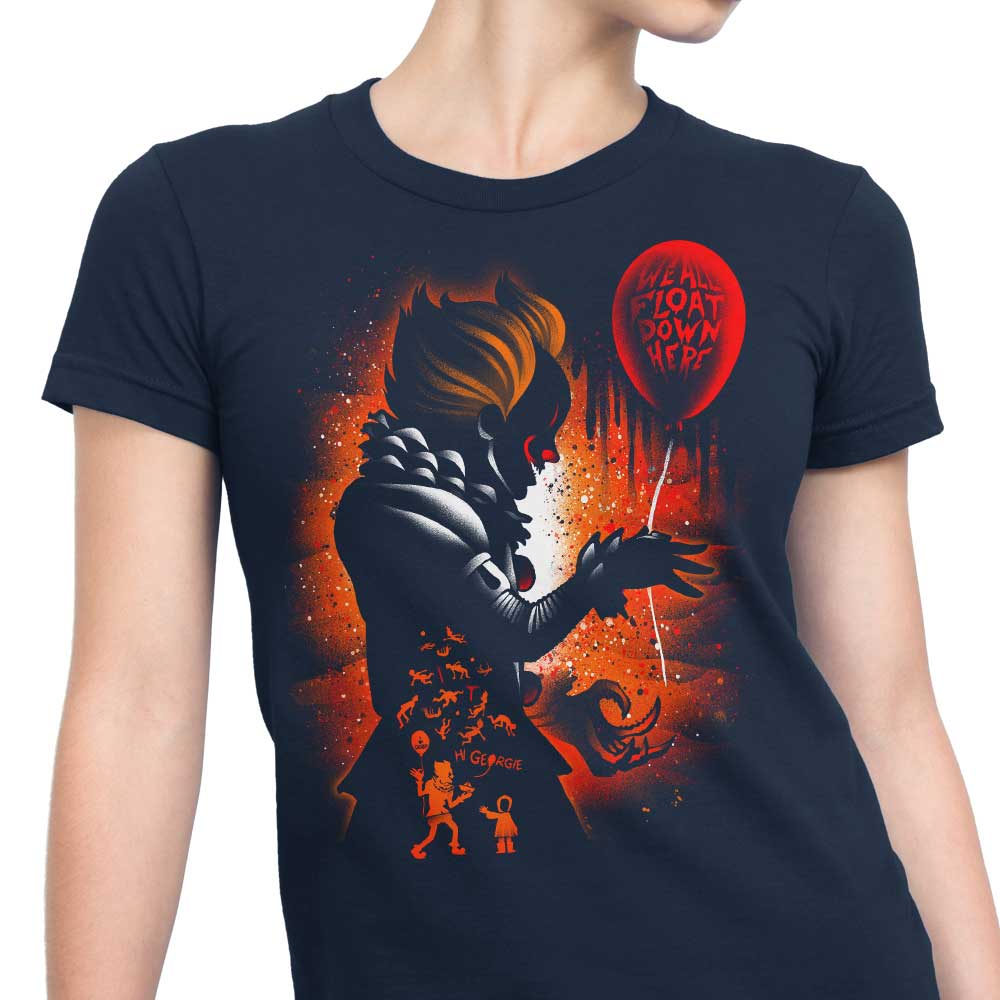 Stylish Women's Dancing Clown Apparel by Alemaglia