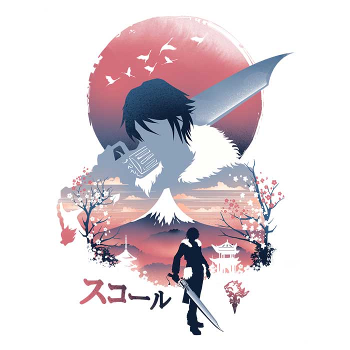 Women's Fashionable Squall Ukiyo-e Apparel Collection