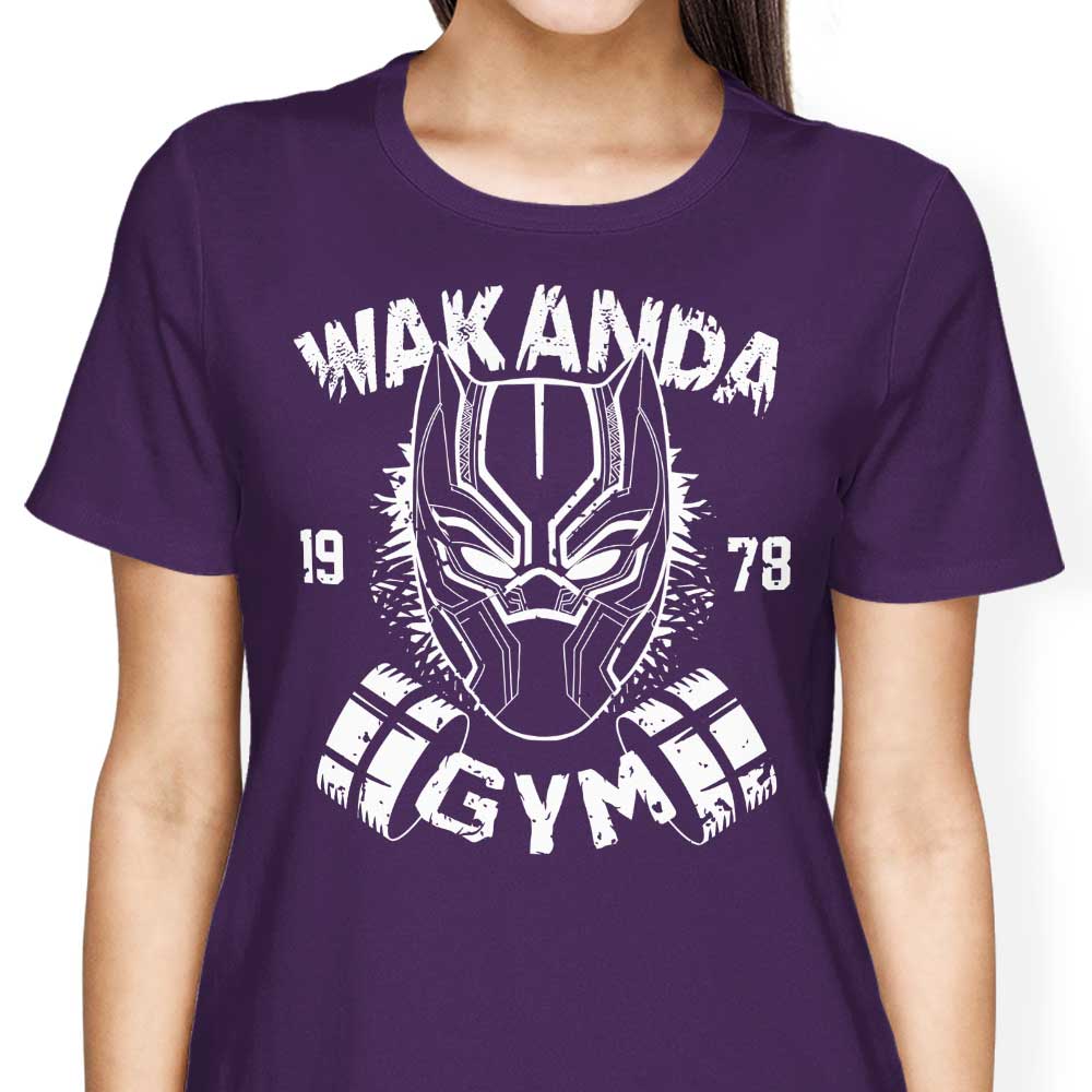 Soulkr's Wakanda Gym Women's Athletic Apparel - T-Shirts and Premium T-Shirts