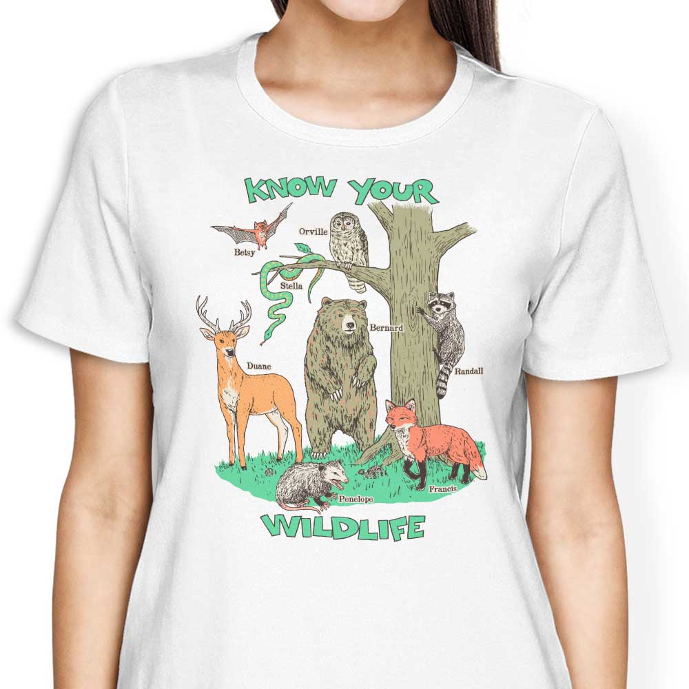 Hillary White's Know Your Wildlife Women's Fashion Apparel