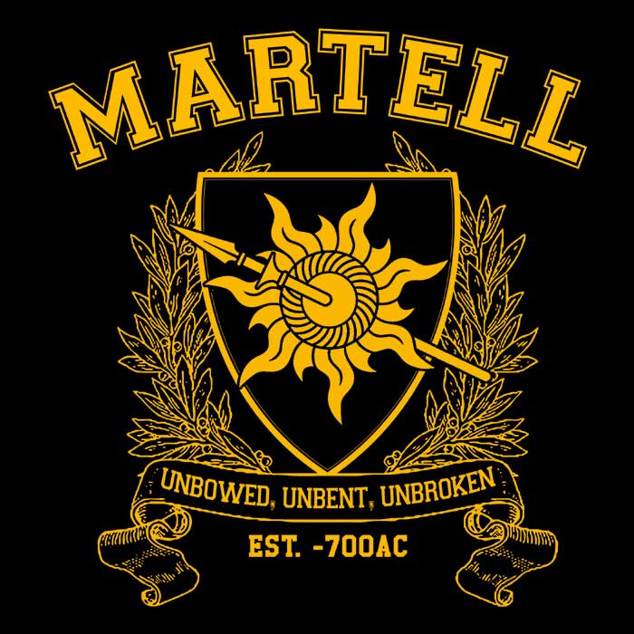Martell University Women's Fashion Apparel - T-Shirts and Premium T-Shirts