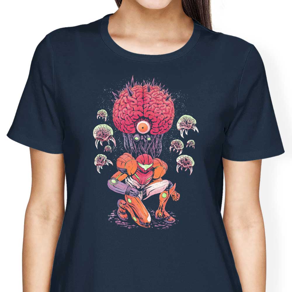 Wetbrain's Super Mother Brain Women's Comfortable T-Shirts