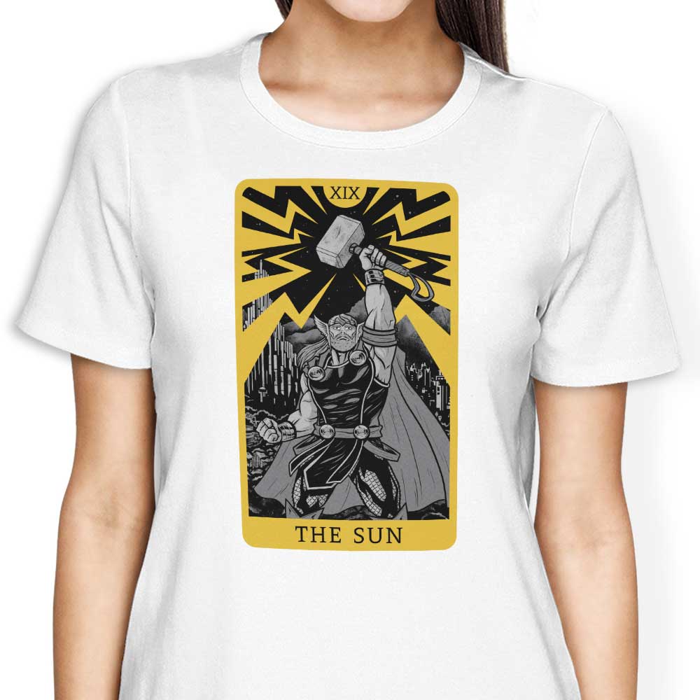 Tarot - The Sun Inspired Women's Fashion Apparel: T-Shirts and Premium T-Shirts