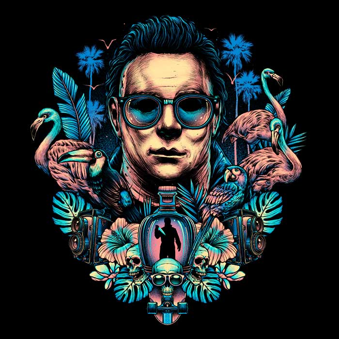 Tropical Slasher Women's Fashion Apparel - T-Shirts and Premium T-Shirts