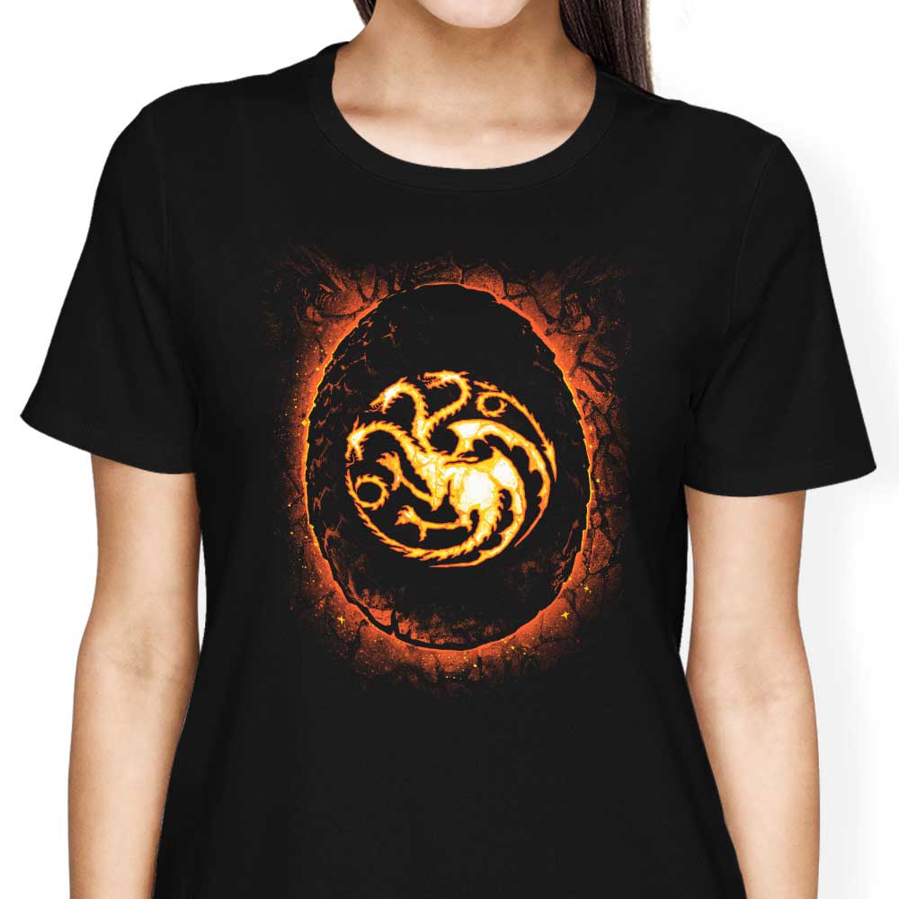 Alemaglia's Dragon Egg Women's Fashionable T-Shirts
