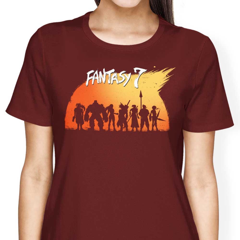 Steven Lefcourt's Fantasy 7 - Stylish Women's T-Shirts in Various Sizes