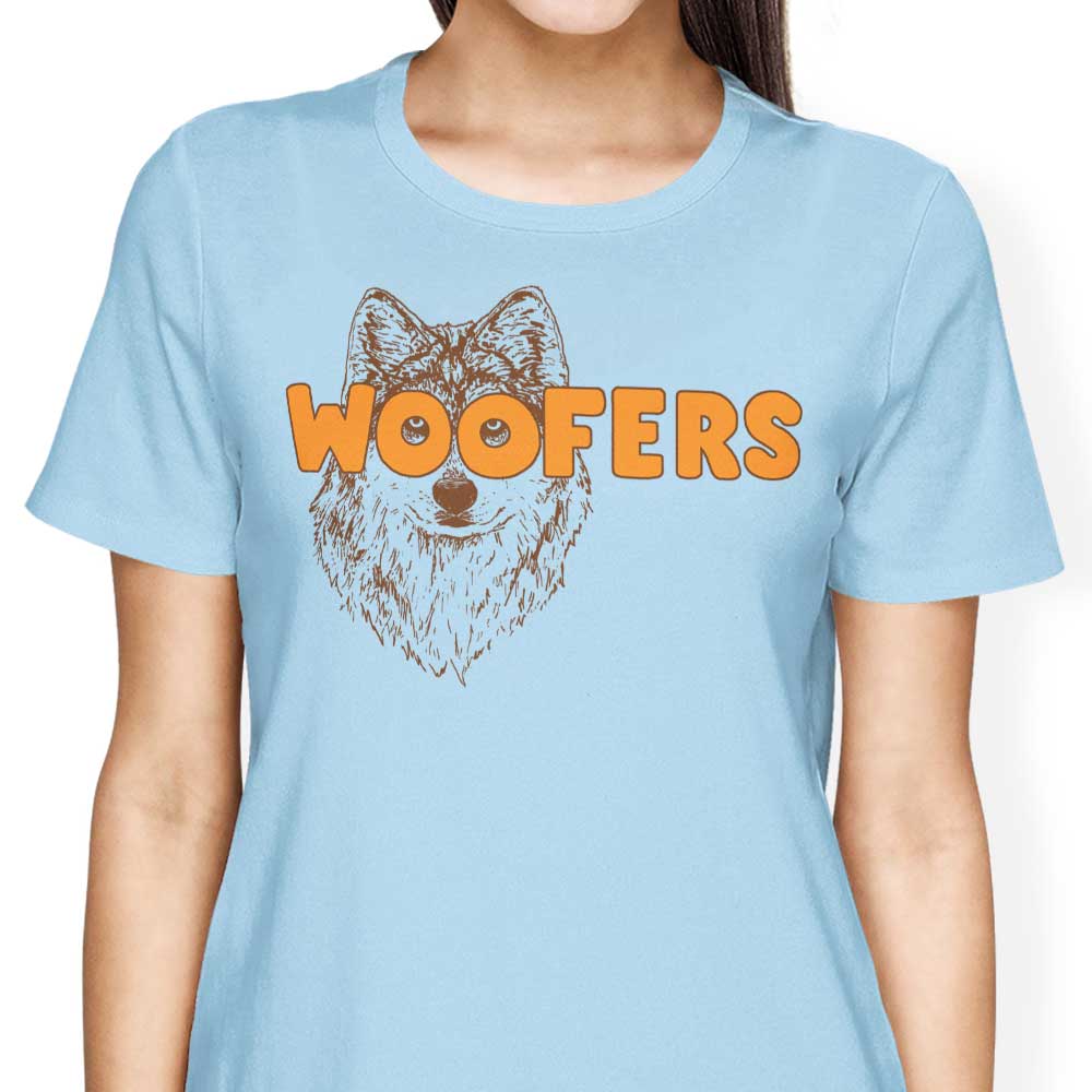 Hillary White's Woofers - Stylish Women's T-Shirts in Various Sizes