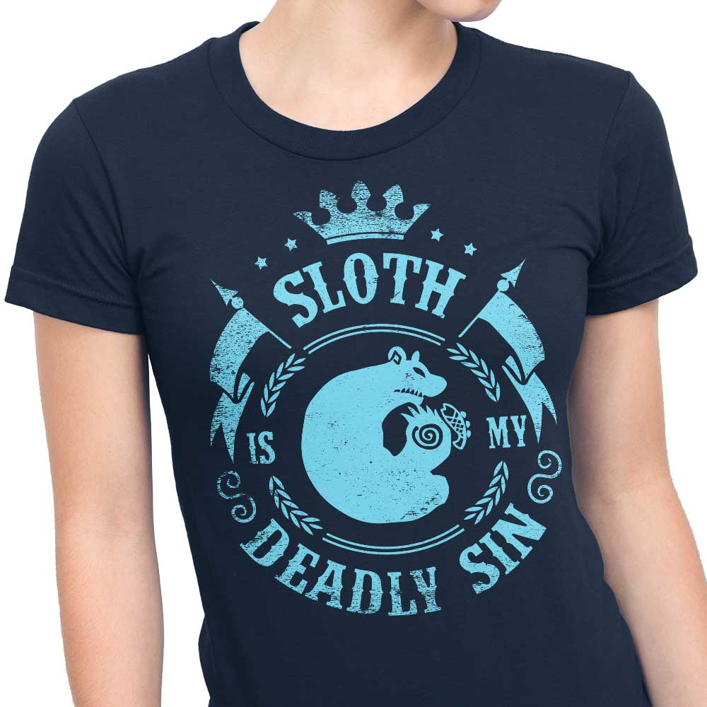Typhoonic Art's 'Sloth is My Sin' Women's Comfortable T - Shirts