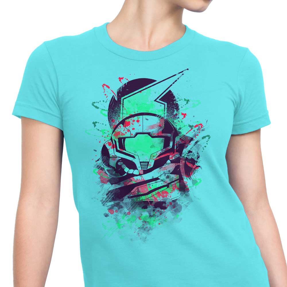 Women's Watercolor Bounty Hunter Fashion Apparel