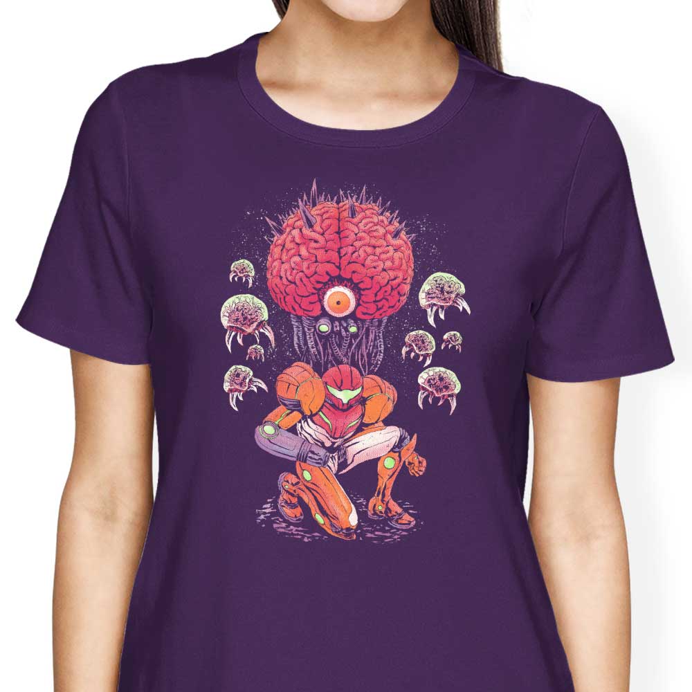 Wetbrain's Super Mother Brain Women's Comfortable T-Shirts