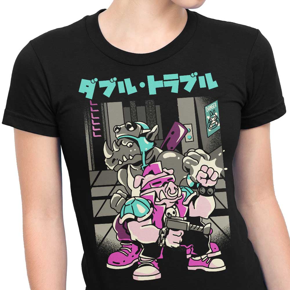 Sketchdemao's Double Trouble Women's Fashionable T - Shirts