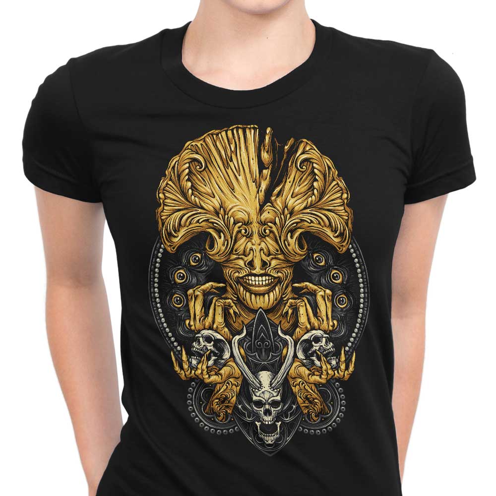 Glitchygorilla's 'Angel of Death' Women's Fashionable T-Shirts