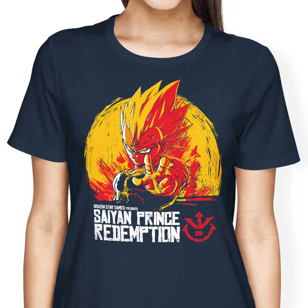 Women's Saiyan Prince Redemption Fashion Apparel