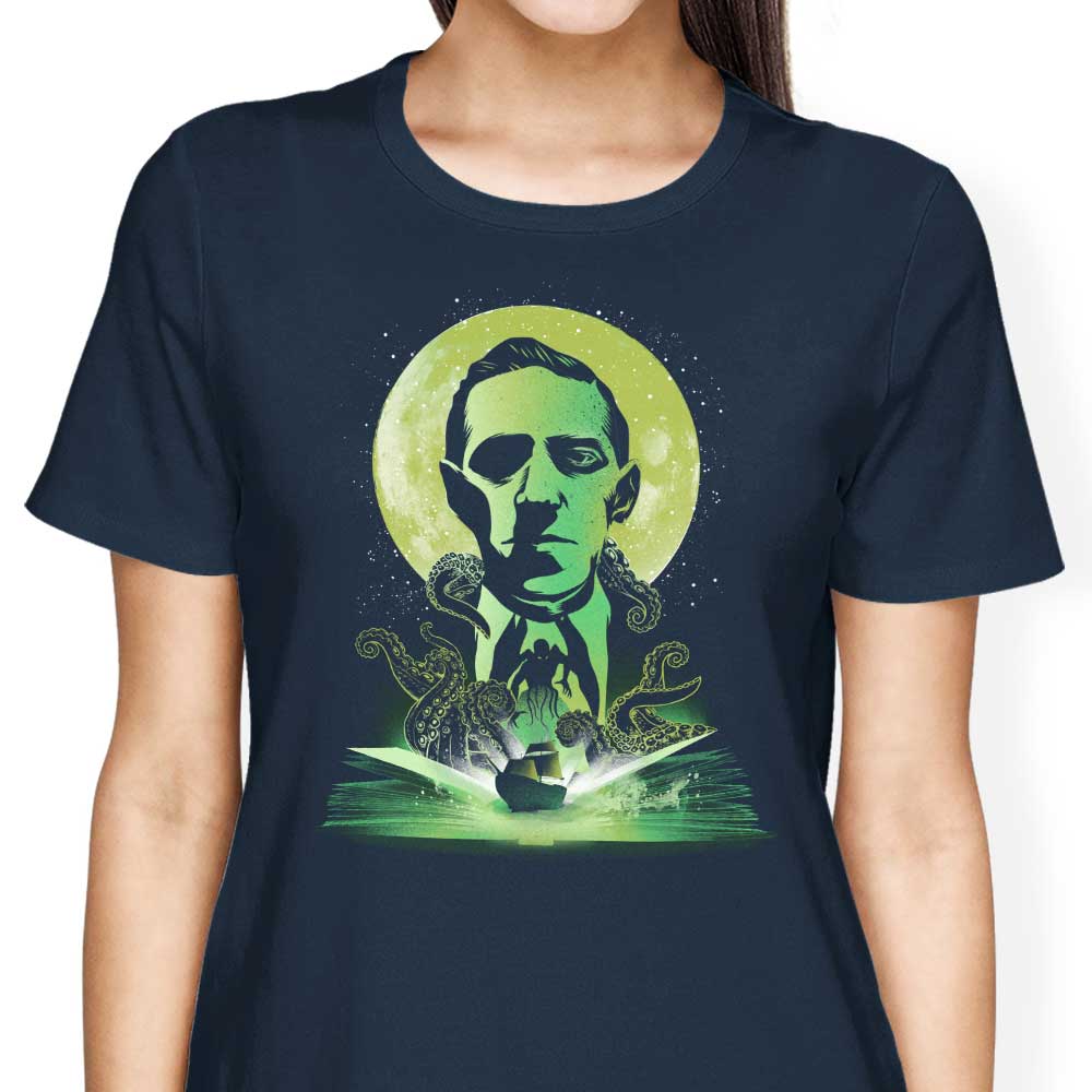 Lovecraft Book - Stylish Women's T - Shirts Collection