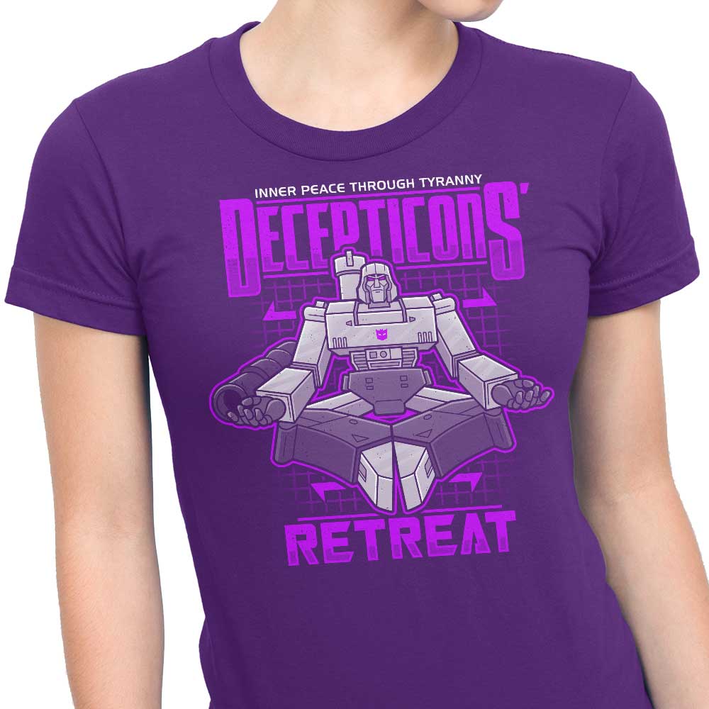 Adho1982 Decepticons Retreat Women's Comfortable T-Shirts