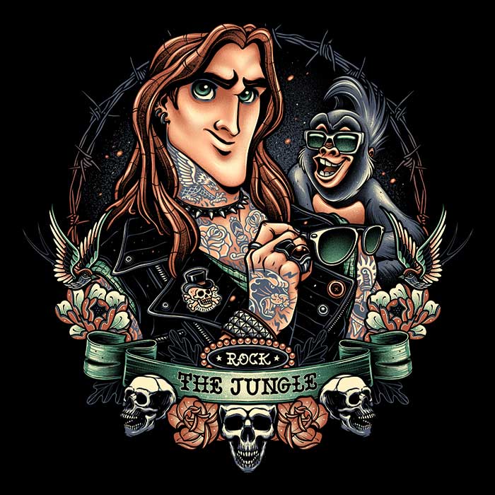 Momma Gorilla's 'Save the Jungle' Women's Fashionable Apparel