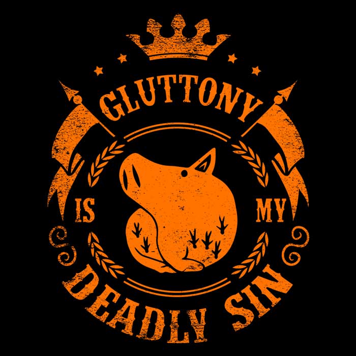 Gluttony is My Sin - Stylish Women's Clothing Apparel
