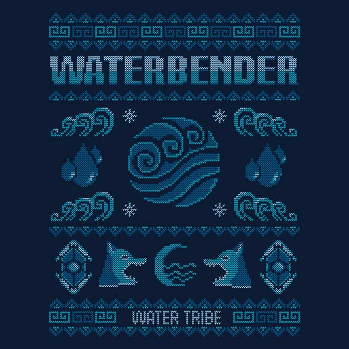 Women's Water Tribe Inspired Sweater - A Fashionable Apparel Piece