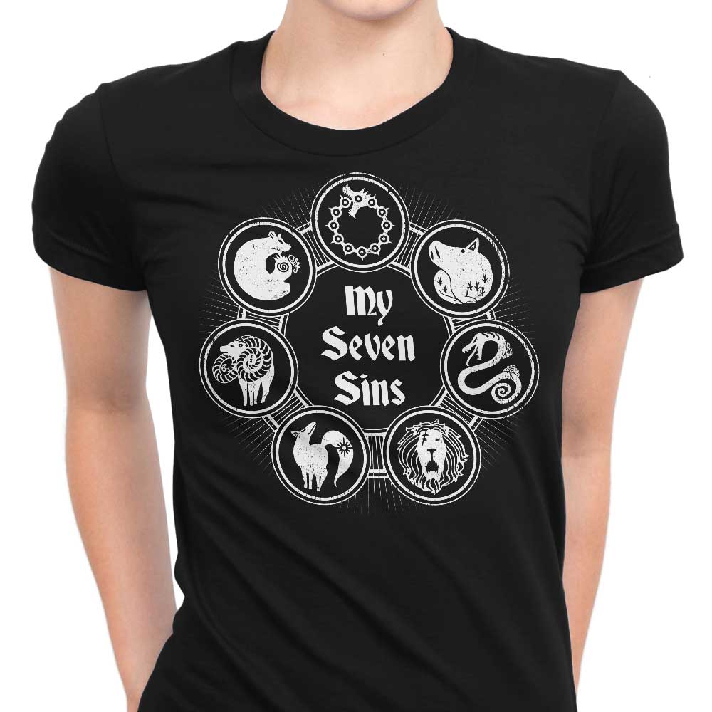 My Seven Sins Women's Clothing - T-Shirts and Premium T-Shirts