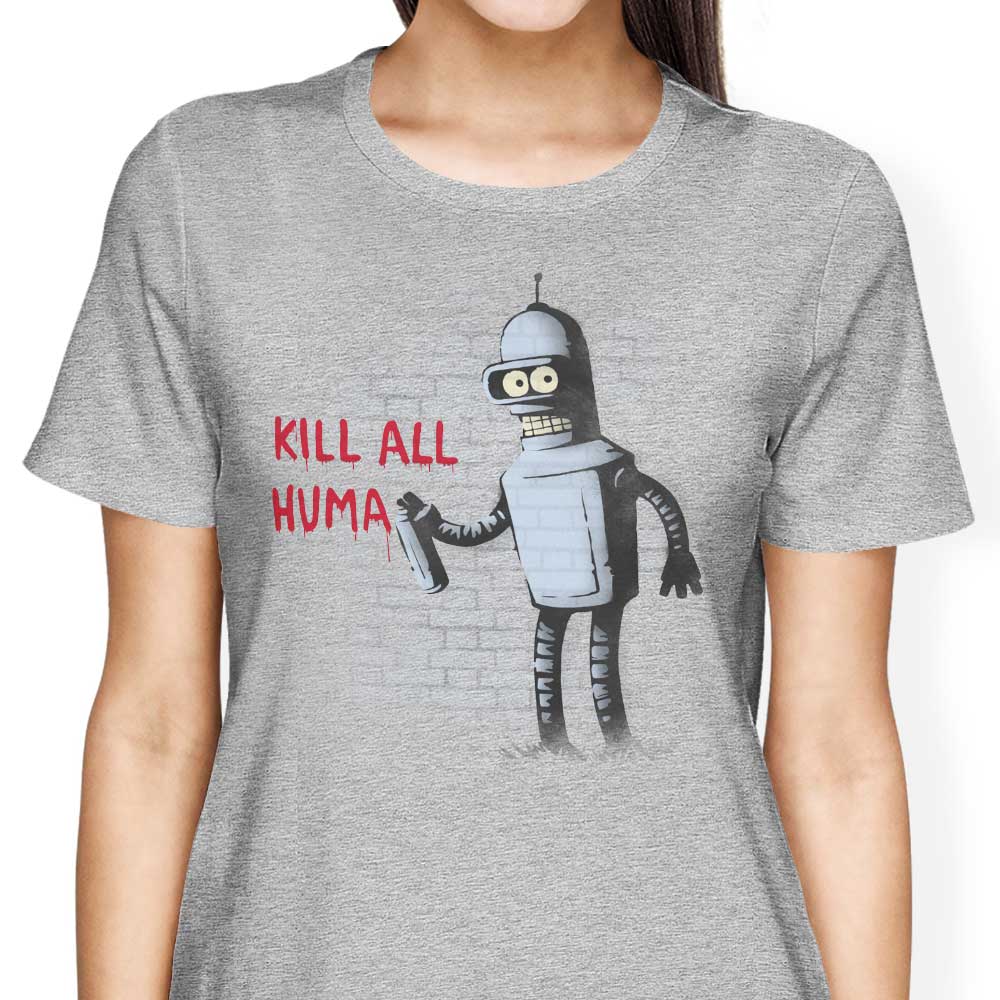 Kill All Humans - Stylish Women's Clothing Apparel