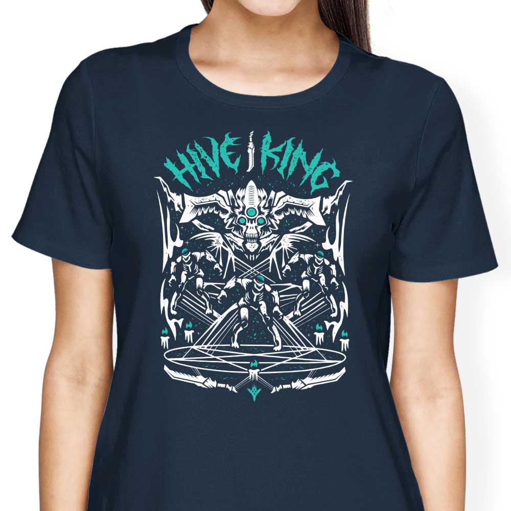 Logozaste Hive King - Stylish Women's Cotton T-Shirts in Various Sizes