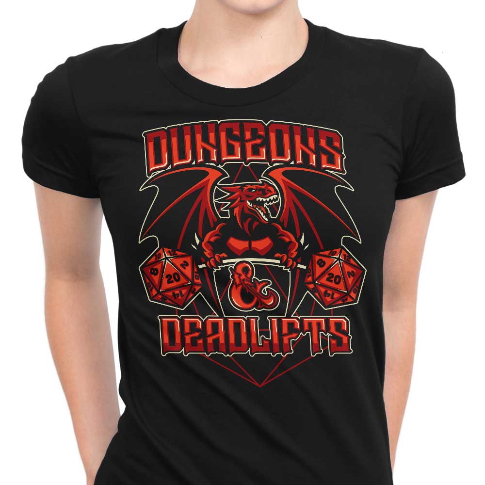 Stylish Women's Dungeons and Deadlifts Apparel Collection