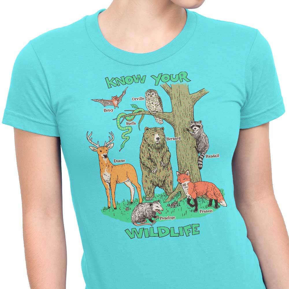 Hillary White's Know Your Wildlife Women's Fashion Apparel