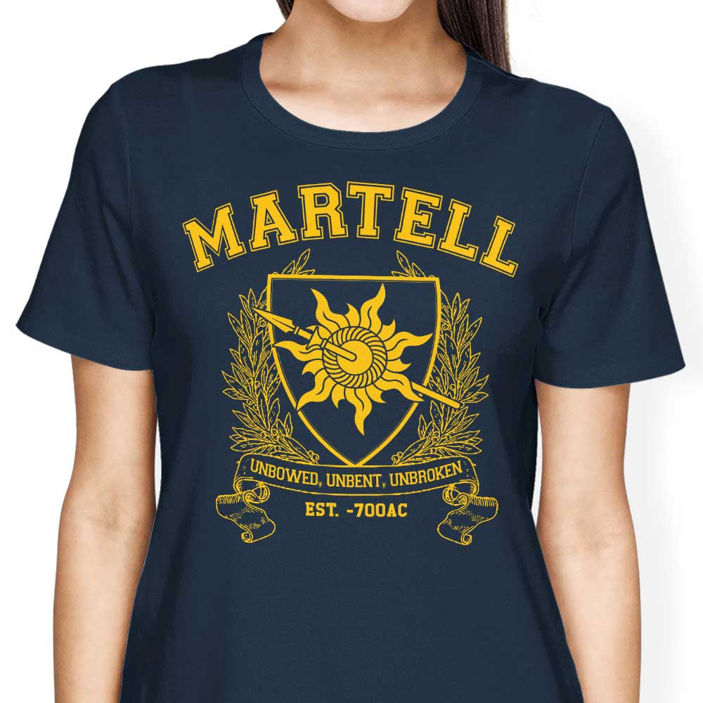 Martell University Women's Fashion Apparel - T-Shirts and Premium T-Shirts