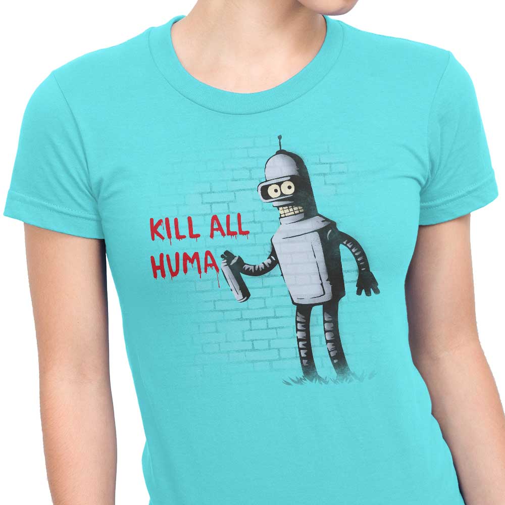Kill All Humans - Stylish Women's Clothing Apparel