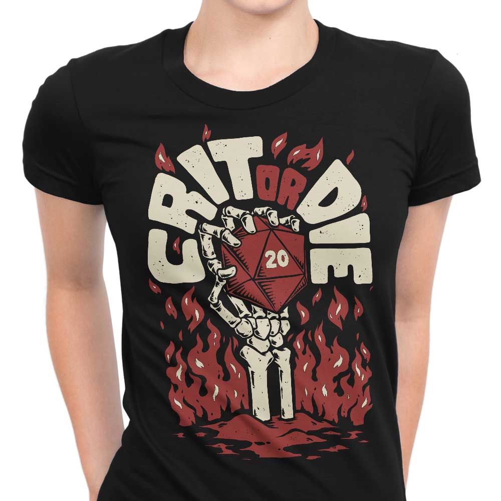 Studio Mootant's 'Crit or Die' Women's Stylish Apparel